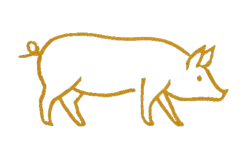 Porki Pig Logo